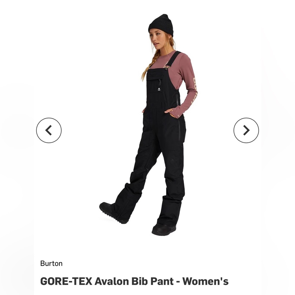 Burton Avalon Bibs Black XS